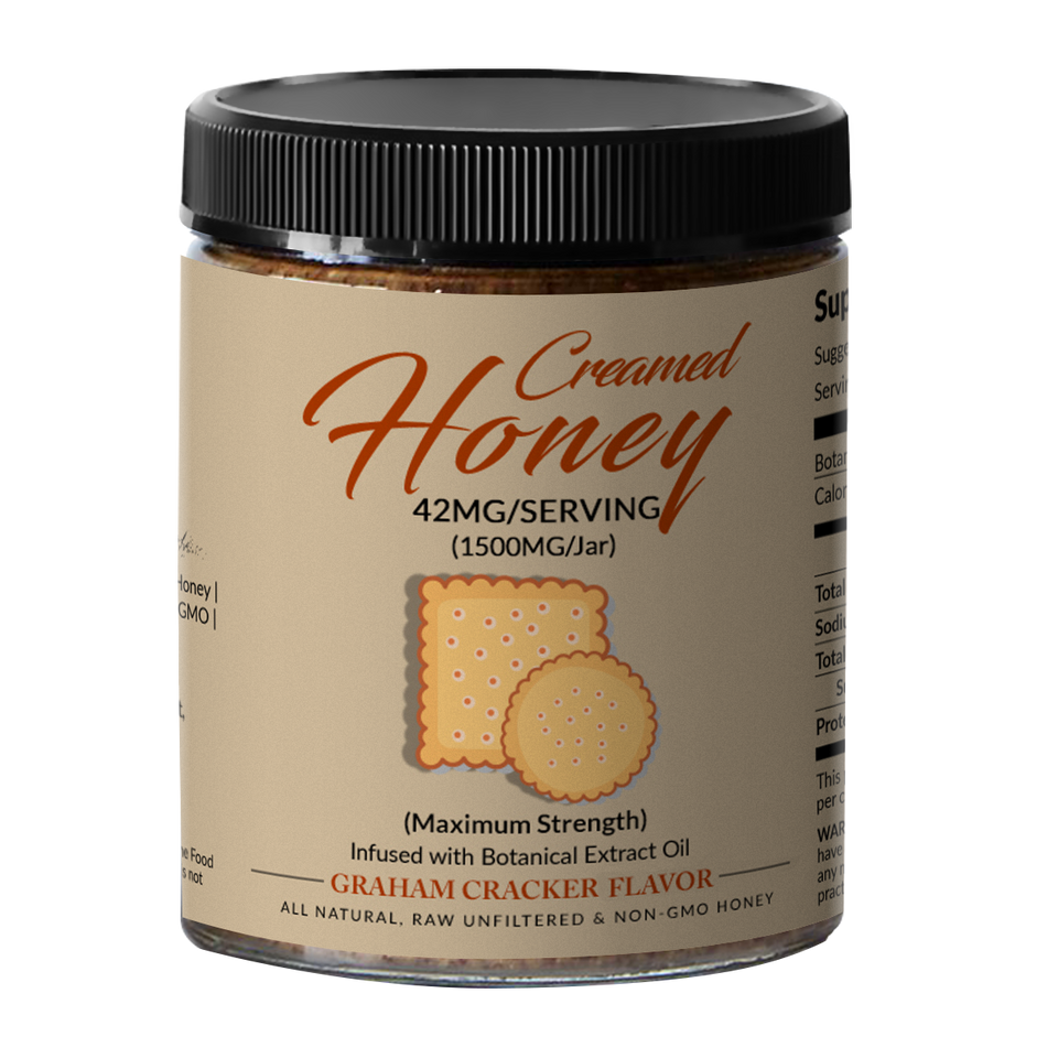 NEW Hemp Extract Honey - All Flavors