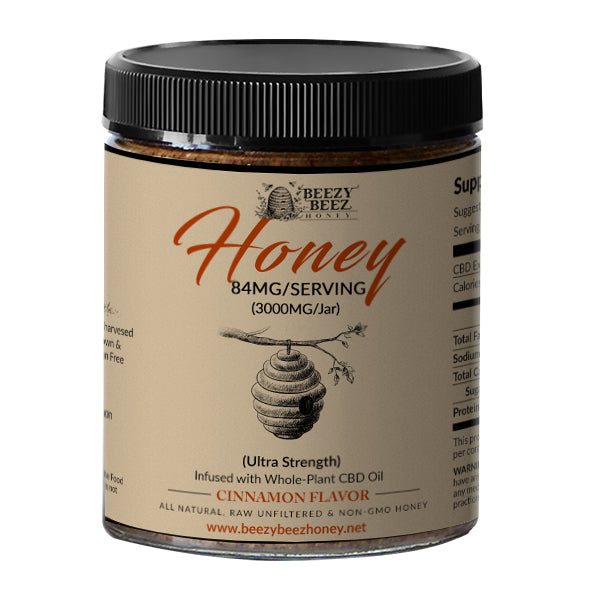 Ultra Strength Hemp Honey (3000mg)