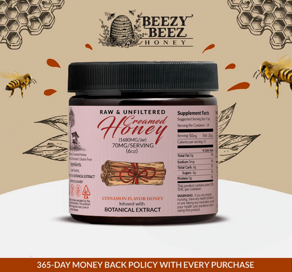 CBN Sleep Honey (cinnamon)