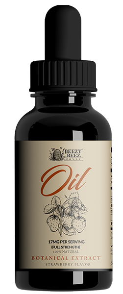 Hemp Extract Oil - Strawberry Flavored