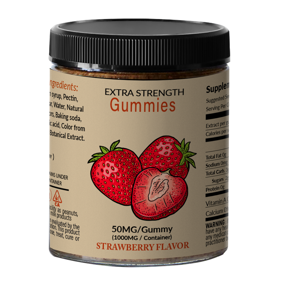 NEW Strawberry Flavor Hemp Gummies