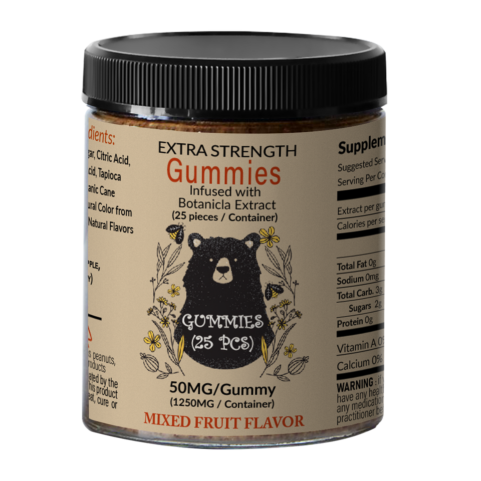 Hemp Extract Vegan Gummies