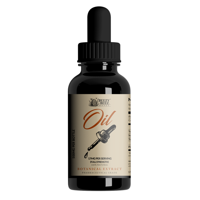 Hemp Extract Oil - 100% Natural Ingredients - 3000MG