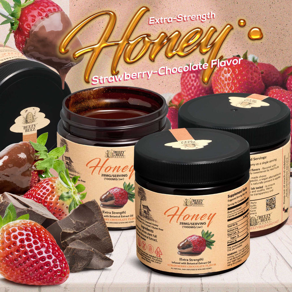 Hemp Extract Honey - All Flavors